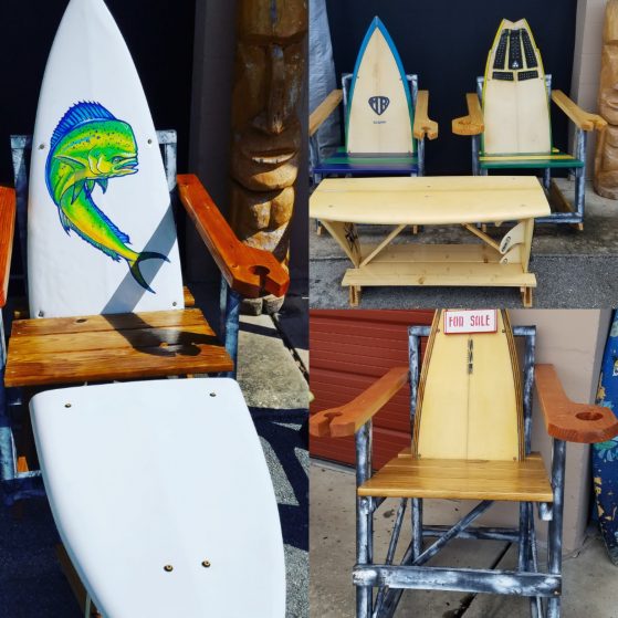 SURFBOARD CHAIRS Another Ride