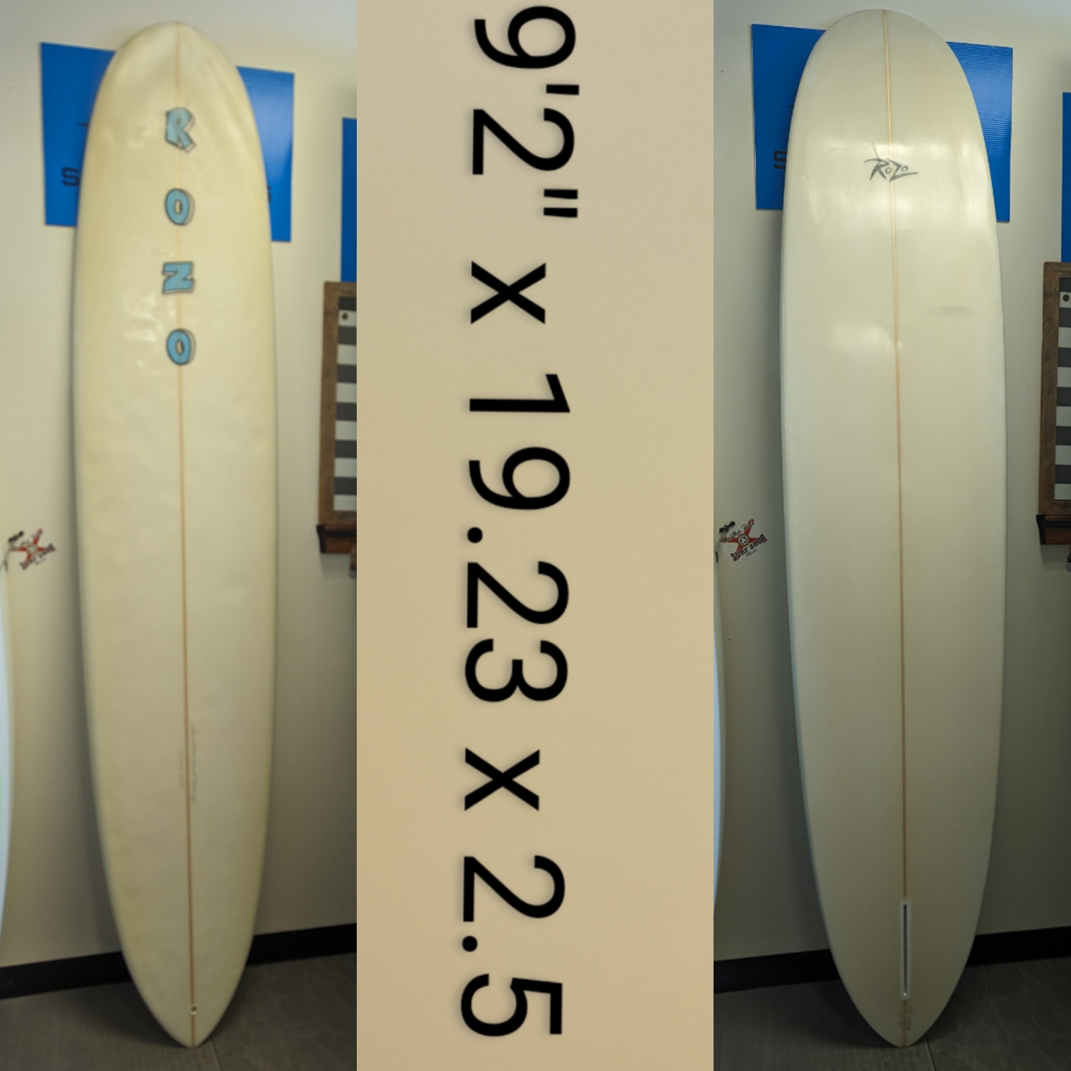 long board 9'2. イシグロサトシ氏 shape.