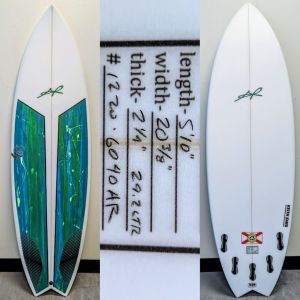 5'10" AR Hippo Surfboard