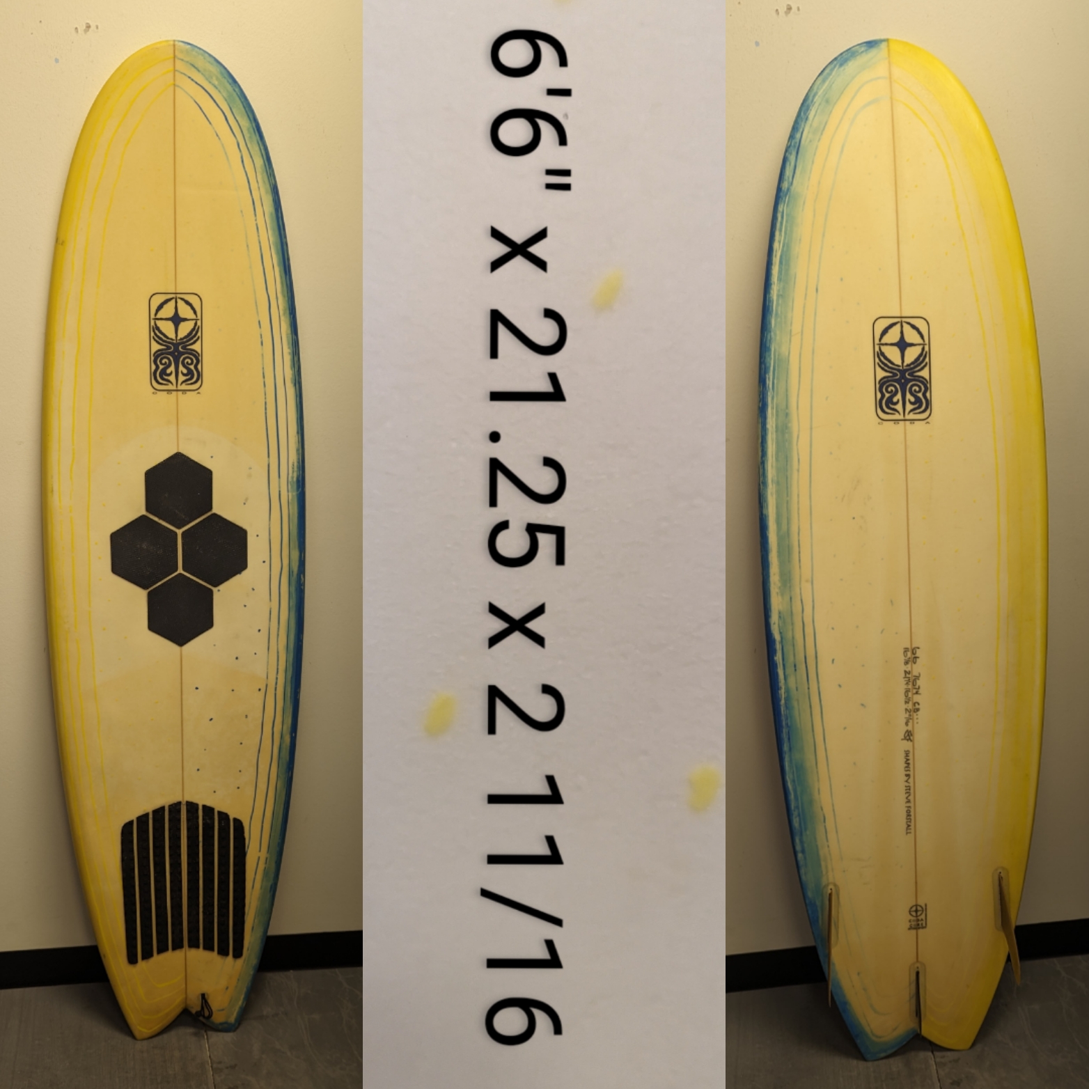 6'6″ Coda Surfboard SOLD – Another Ride