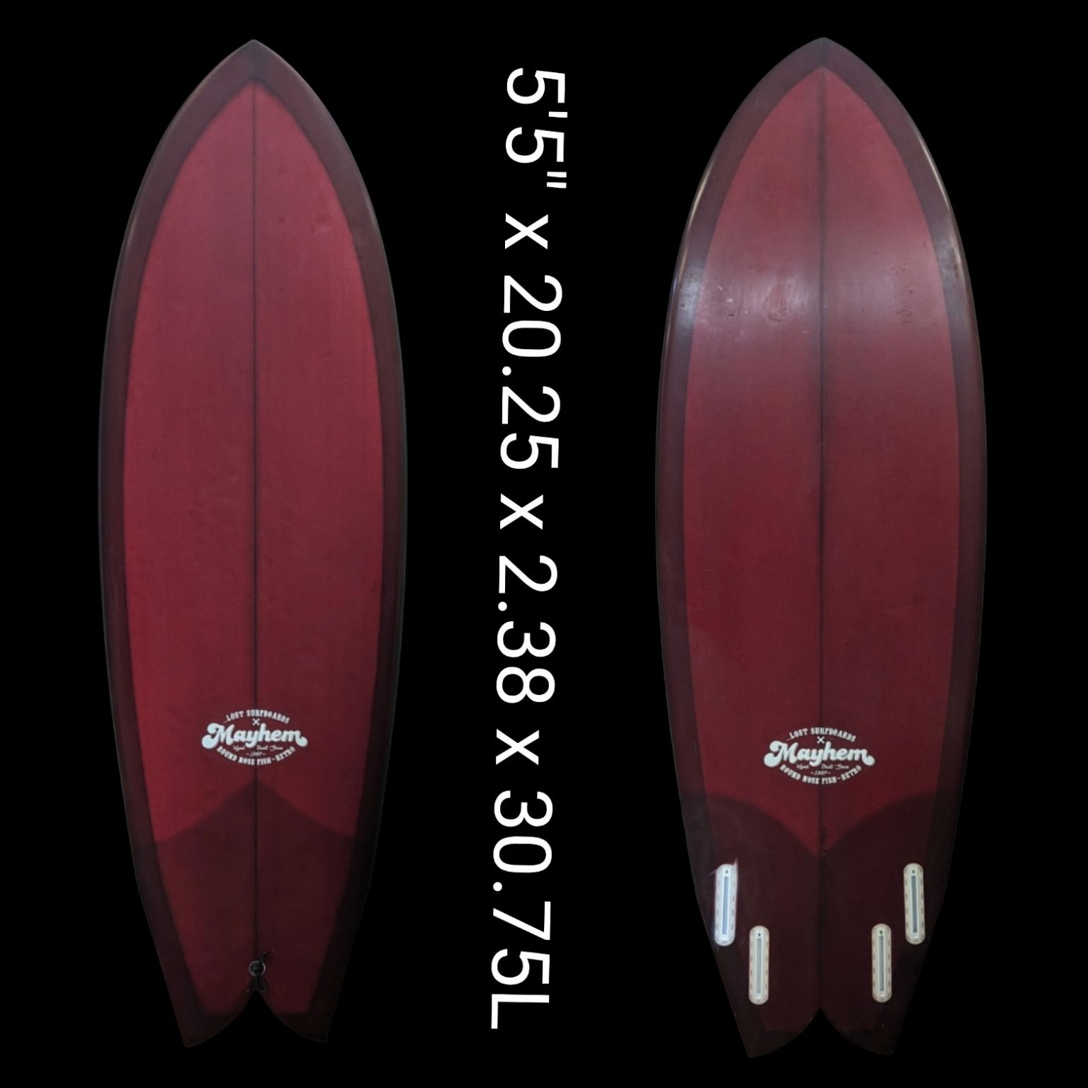5’5″ Lost RNF Retro PU SOLD!!! – Another Ride