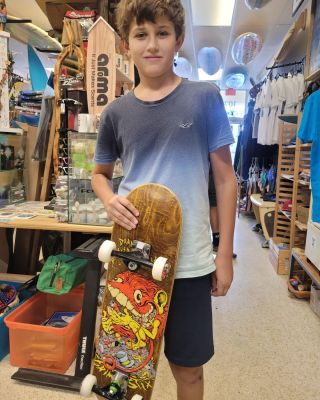 @grimplestix sold here come see our staked selection of #skateboard decks and more #enjoyanotherride