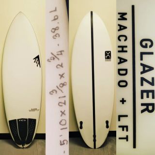 Anothergem avaliable  @rob_machado_surfboards #glazer 5'10 x 21 3/8" x 2 3/4 38.6 liters $699 in mint condition ready for Another Ride come see why we are #theusedsurfboardsource and more cruise by a #coolasssurfshop new arrivals daily for you to spend less have more #surfboards yeeeeew!