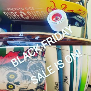 #blackfriday SALE #ardesigns #surfskates @powellperalta @enjoi_skateboarding03 @worldindustries @boneswheels #waterbornesurfadapter new and used #surfboards #enjoyanotherride for less