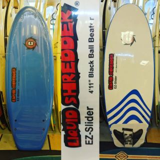 Now in stock 4'11" @liquidshreddersurf come see these and other soft-top #surfboards available #letsgo #surfing