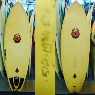 New arrivals daily cruise by
Featured  board 
Cannibal Surfboard
5'10" x 19 3/4 x 2 3/8
$225
Come see why we are #theusedsurfboardsource