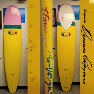 NEW #LONGBOARD SPECIAL 
#hawaiianprodesigns @donaldtakayama design 
#inthepink one of best #longboard models ever made 
9'1" x 22 15/16" x 2 15/16" light weight epic composite epoxy strength 💪 2 available $999