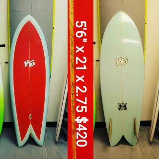 @kanegardensurfboards 5'6" glass on bamboo fins $420 in great condition ready for Another Ride come see why we are #theusedsurfboardsource