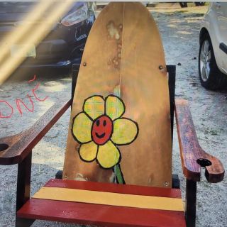 The original #surfboard chairs and more available only here this was the first of many rocking out the #enjoyanotherride