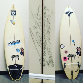 AR special board, leash, fins all for $179 
4'11" LOST performance grom only here at #theusedsurfboardsource